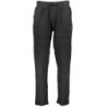 GIAN MARCO VENTURI BLACK MEN'S PANTS