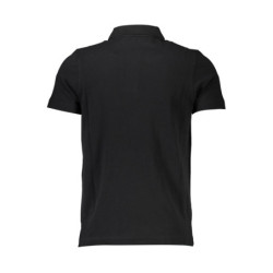 CAVALLI CLASS POLO SHORT SLEEVE MEN BLACK
