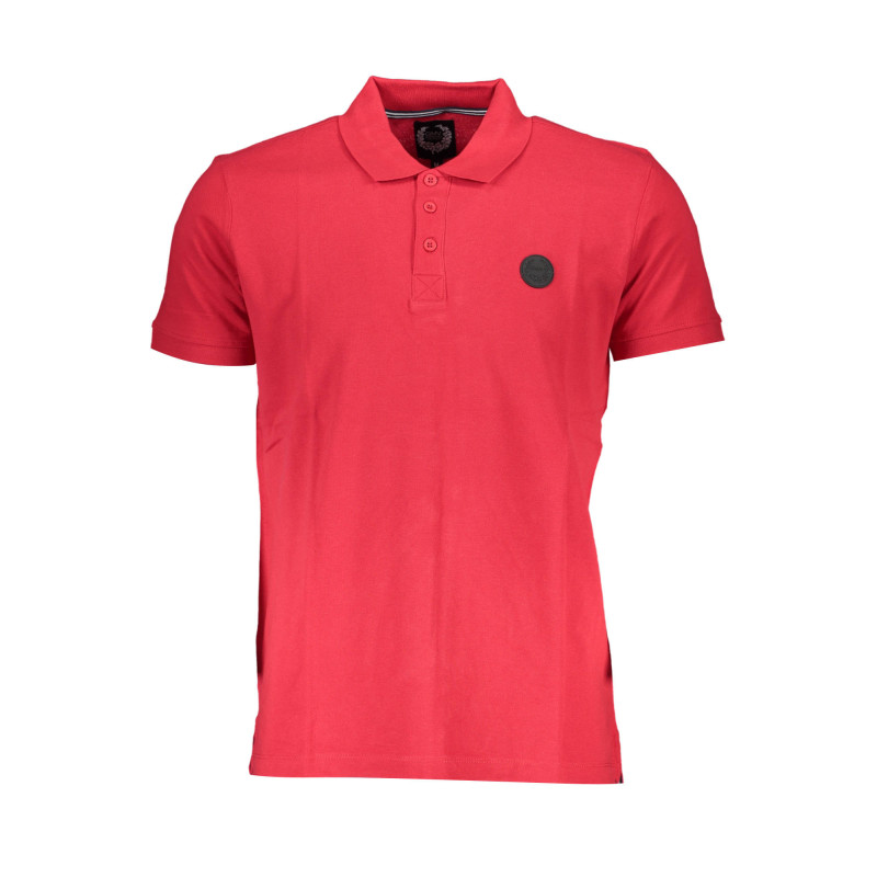 GIAN MARCO VENTURI MEN'S SHORT SLEEVE POLO SHIRT RED