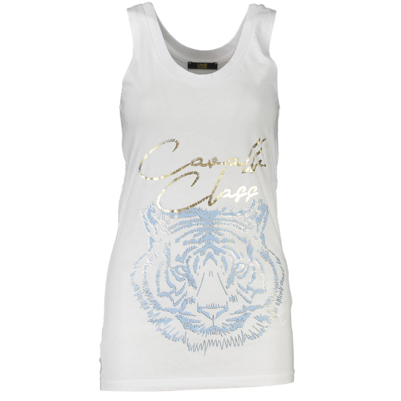 CAVALLI CLASS WOMEN'S TANK TOP WHITE