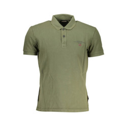 NAPAPIJRI POLO SHORT SLEEVES MEN GREEN