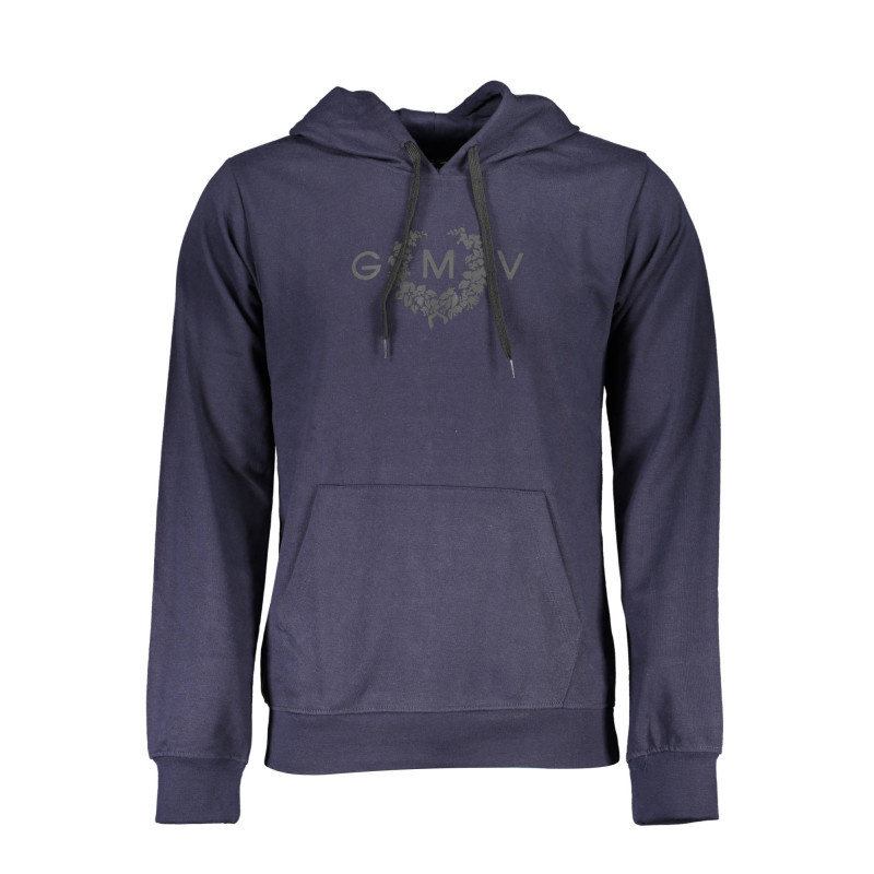 SWEAT-SHIRT GIAN MARCO VENTURI SANS ZIP HOMME BLEU