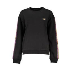 CAVALLI CLASS SWEATSHIRT WITHOUT ZIP WOMEN BLACK