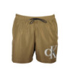 BAS DE MAILLOT DE BAIN CALVIN KLEIN HOMME MARRON