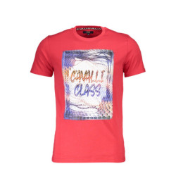 CAVALLI CLASS SHORT SLEEVE T-SHIRT MEN RED