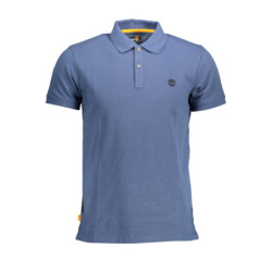 Polo Timberland à manches courtes pour homme Bleu
