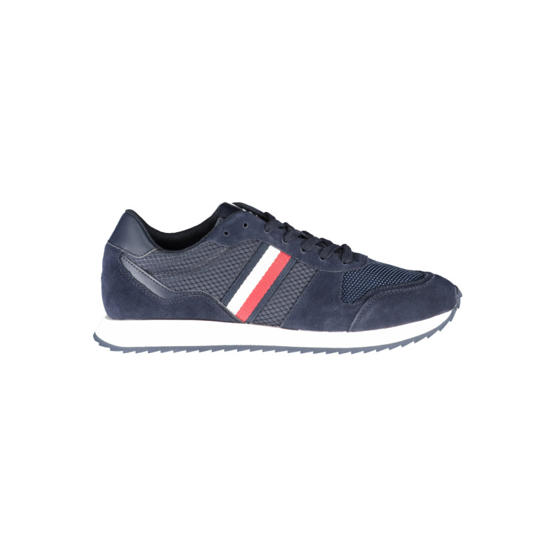 CHAUSSURES DE SPORT POUR HOMMES TOMMY HILFIGER BLEUES