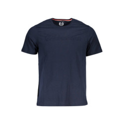 T-SHIRT MANCHES COURTES GIAN MARCO VENTURI BLEU POUR HOMME