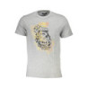 T-SHIRT À MANCHES COURTES CAVALLI CLASS HOMME GRIS