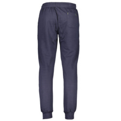 GIAN MARCO VENTURI MEN'S BLUE TROUSERS