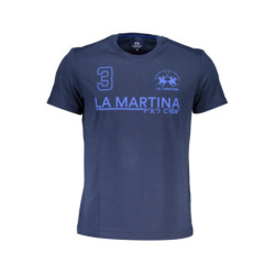 T-SHIRT MANCHES LONGUES LA MARTINA HOMME BLEU