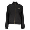 CAVALLI CLASS WOMEN'S ZIP-UP SWEATSHIRT BLACK