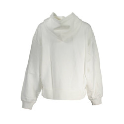 Sweat-shirt sans zip Calvin Klein pour femme Blanc