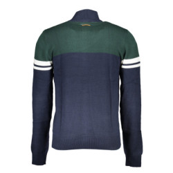 CARDIGAN BLEU POUR HOMME GIAN MARCO VENTURI