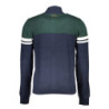 GIAN MARCO VENTURI BLUE MEN'S CARDIGAN