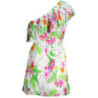 ROBE COURTE DESIGUAL FEMME BLANCHE