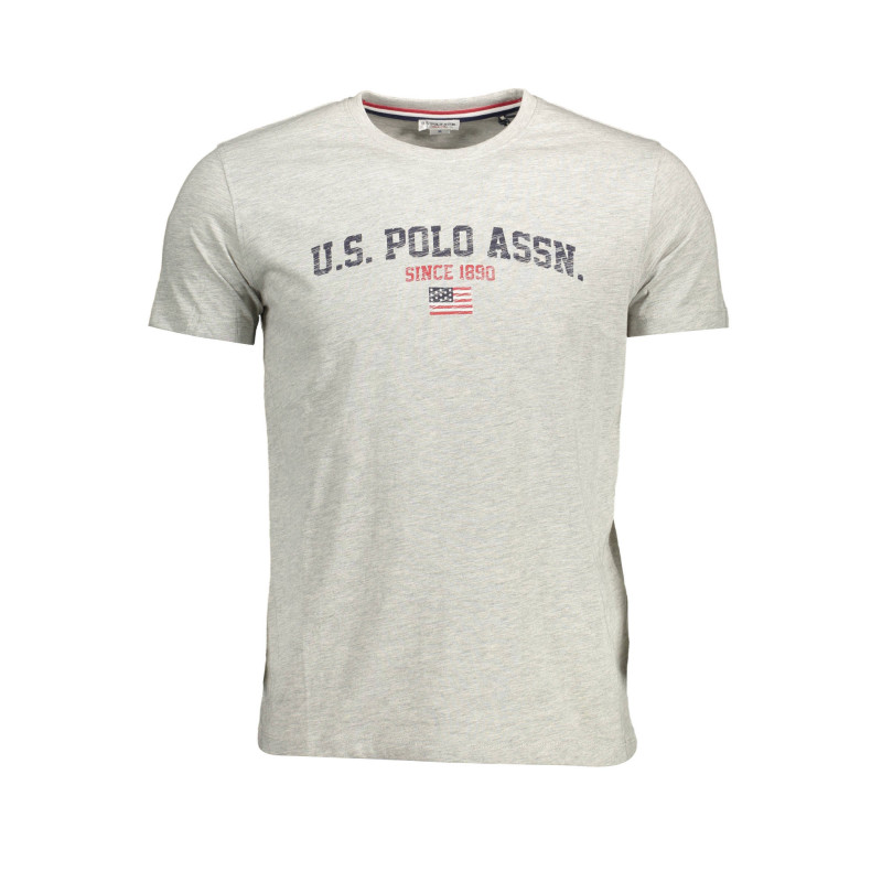 US POLO T-SHIRT SHORT SLEEVES MEN GREY