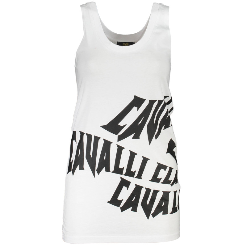 DÉBARDEUR FEMME CAVALLI CLASS BLANC