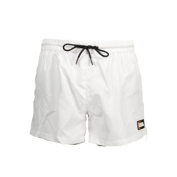 KARL LAGERFELD BEACHWEAR SWIMSUIT BOTTOM MEN WHITE