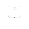 KARL LAGERFELD BEACHWEAR SWIMSUIT TOP WOMEN WHITE