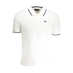LA MARTINA MEN'S SHORT SLEEVE POLO WHITE