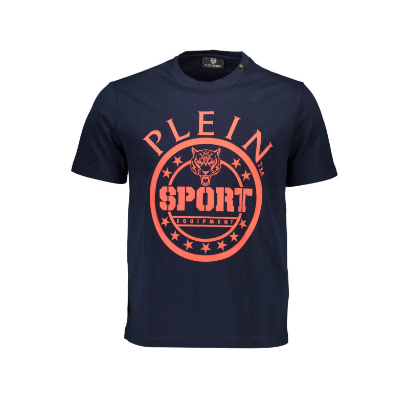 T-SHIRT PLEIN SPORT MANCHES COURTES HOMME BLEU