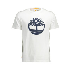 T-SHIRT À MANCHES COURTES TIMBERLAND HOMME BLANC