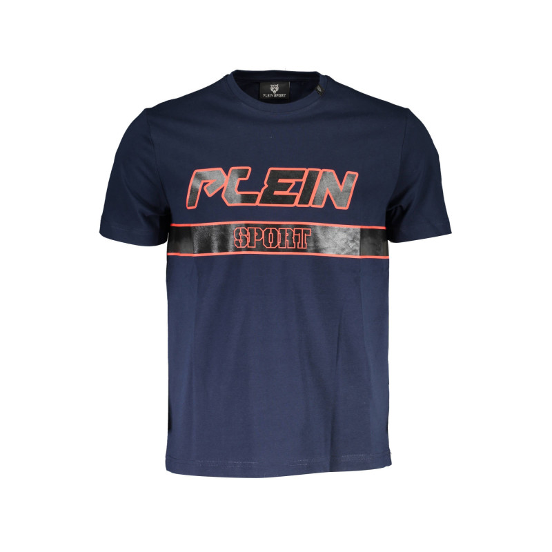 T-SHIRT PLEIN SPORT MANCHES COURTES HOMME BLEU