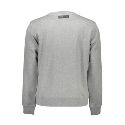 Sweat-shirt sans fermeture éclair Plein Sport pour homme Gris