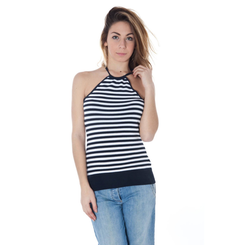DÉBARDEUR BLEU FEMME DATCH