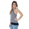 DÉBARDEUR BLEU FEMME DATCH