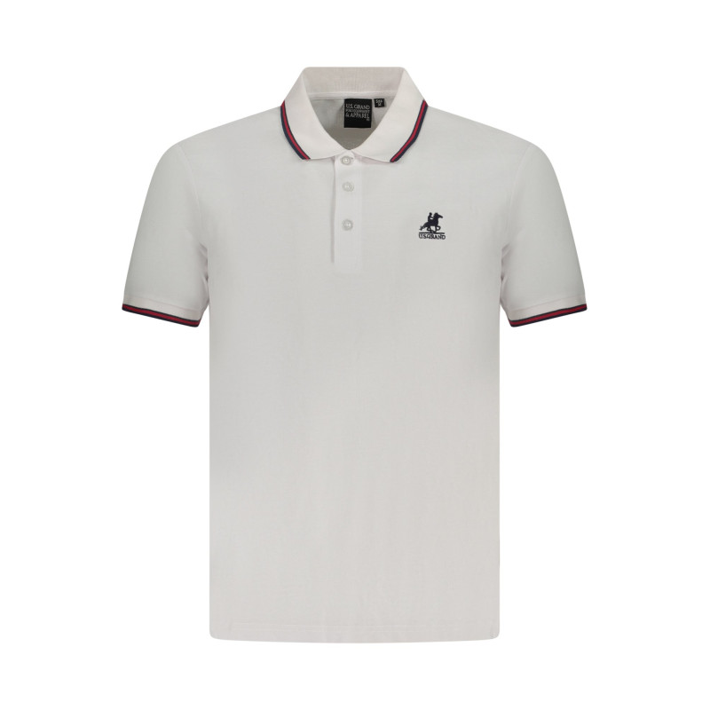 Polo US Grand à manches courtes pour homme, blanc