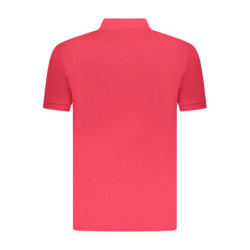 US GRAND MEN'S SHORT-SLEEVE POLO SHIRT, RED