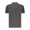 Chemise polo US Grand Polo à manches courtes pour homme, noire