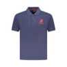 Polo US Grand à manches courtes pour homme, bleu