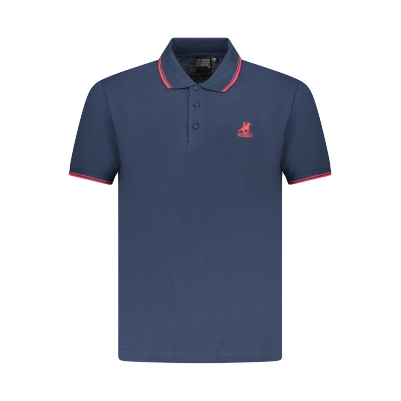 Polo US Grand à manches courtes pour homme, bleu