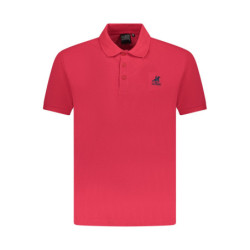 US GRAND MEN'S SHORT-SLEEVE POLO SHIRT, RED