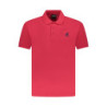 Polo à manches courtes pour homme US Grand, rouge