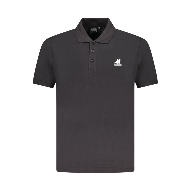 US GRAND POLO SHORT SLEEVE MEN'S BLACK