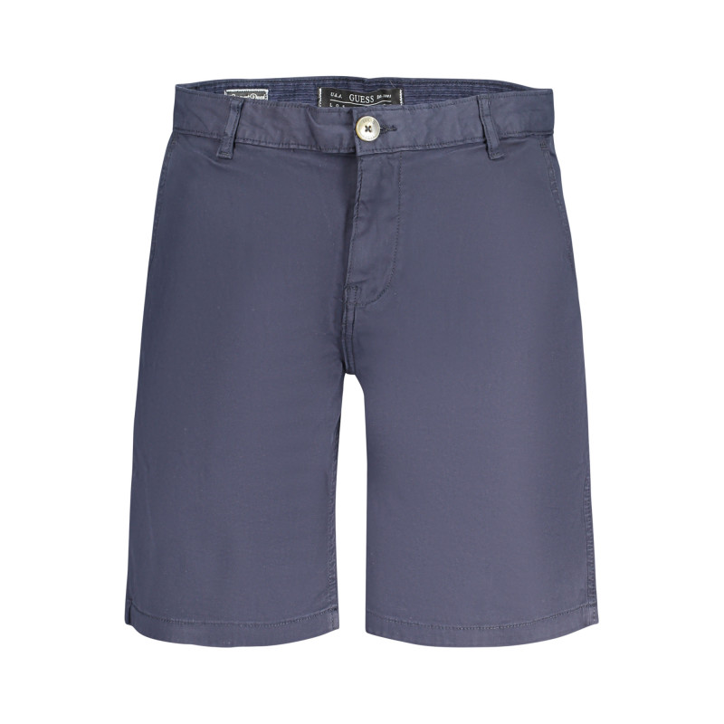 PANTALON BERMUDA HOMME GUESS JEANS BLEU