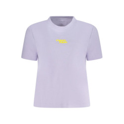 CALVIN KLEIN WOMEN'S SHORT SLEEVE T-SHIRT PURPLE