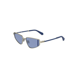 CALVIN KLEIN WOMEN'S SUNGLASSES SILVER