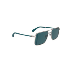 LUNETTES DE SOLEIL POUR HOMMES CALVIN KLEIN ARGENTÉES