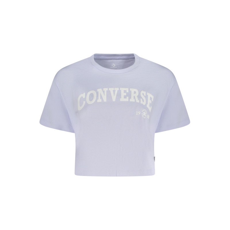 T-SHIRT À MANCHES COURTES CONVERSE POUR FEMME VIOLET