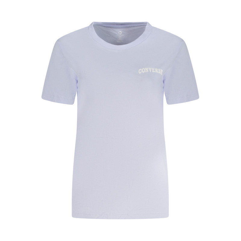 CONVERSE WOMEN'S SHORT SLEEVE T-SHIRT PURPLE