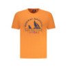 T-SHIRT À MANCHES COURTES POUR HOMME NORVÈGE 1963 ORANGE