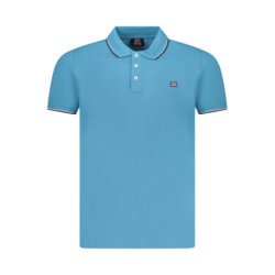 NORWAY 1963 MEN'S SHORT SLEEVE POLO SHIRT BLUE