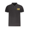 CAVALLI CLASS POLO MANCHES COURTES HOMME NOIR