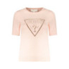 GUESS JEANS WOMEN'S PINK SWEATER