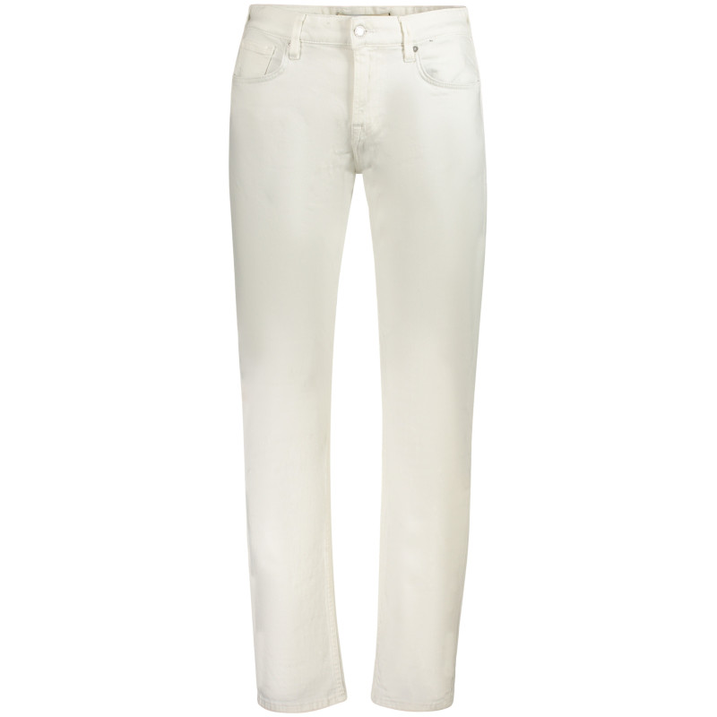GUESS JEANS JEANS DENIM MEN WHITE